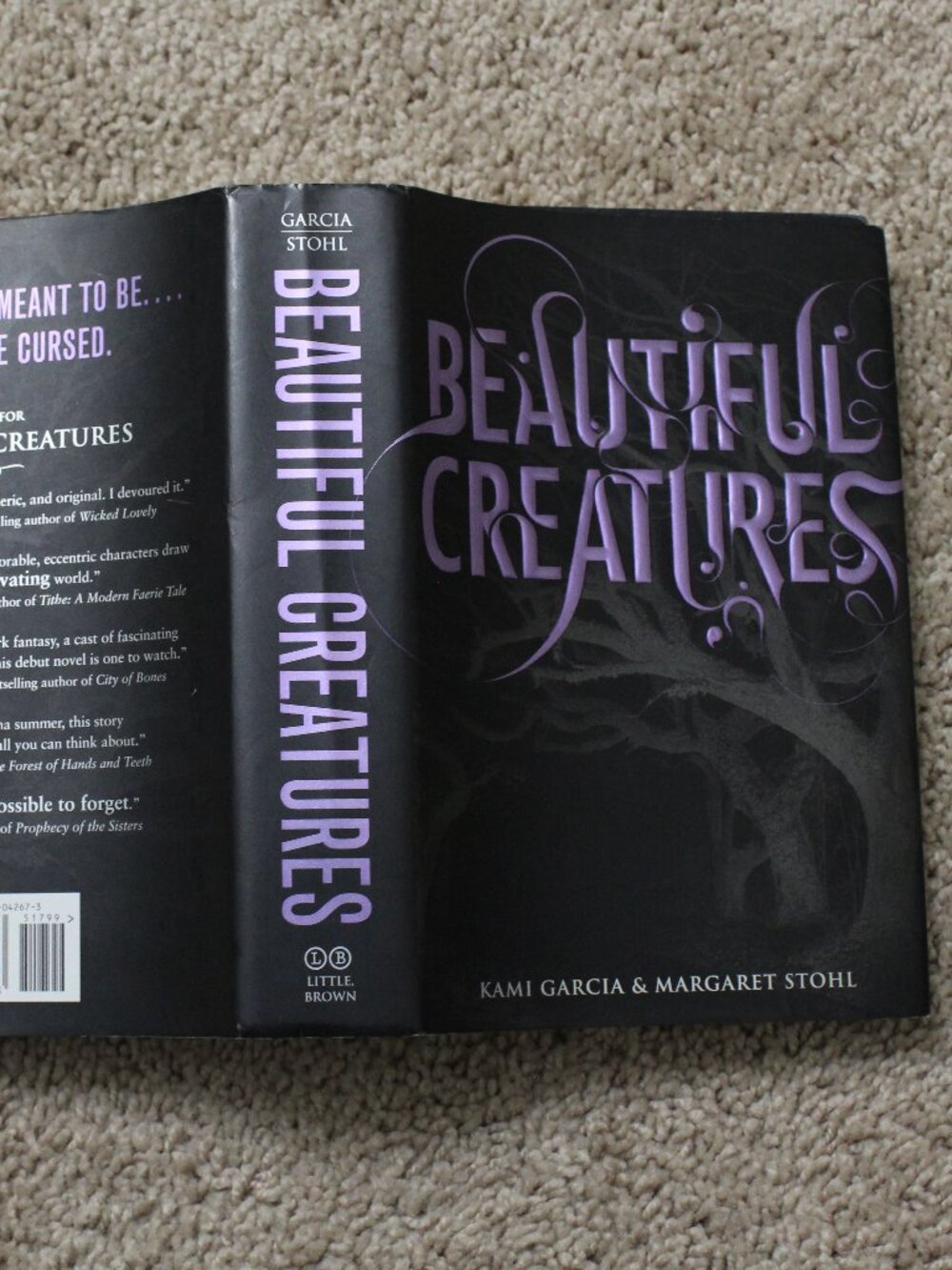 Beautiful Creatures Hardcover By Garcia, Kami - GOOD Book Novel With Dust cover